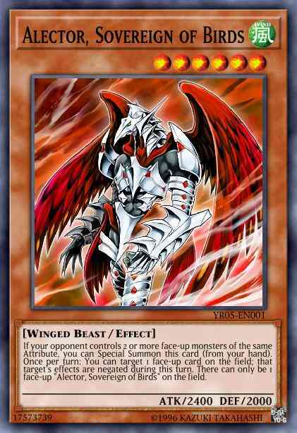 Alector, Sovereign of Birds - BP01-EN153 - Starfoil Rare - 1st Edition