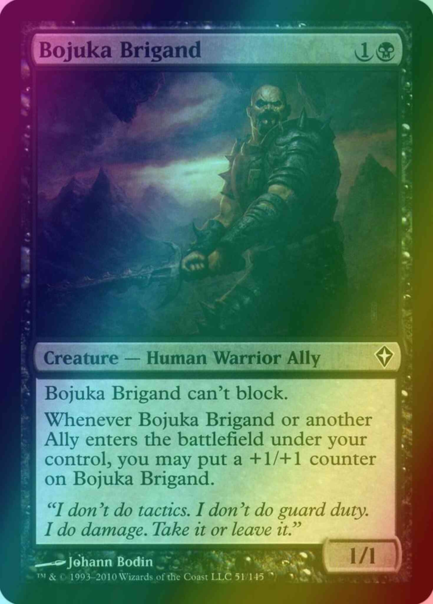Bojuka Brigand [51] [Worldwake] [Foil]