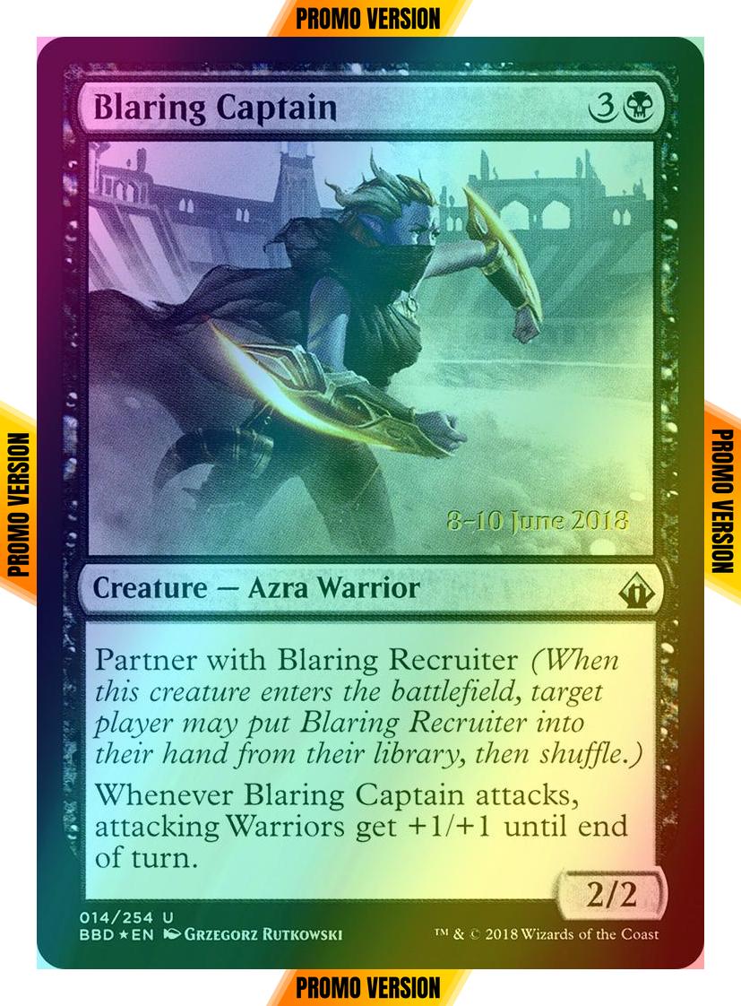 Blaring Captain [14s] [Battlebond Promos] [Foil]