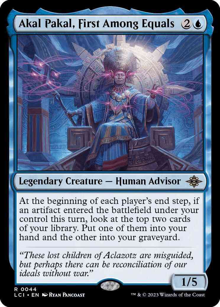 Akal Pakal, First Among Equals [44] [The Lost Caverns of Ixalan] [Non-Foil]
