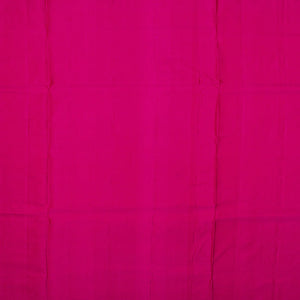 Pink Handloom Soft Silk Saree With Floral Vine Motifs -Pink