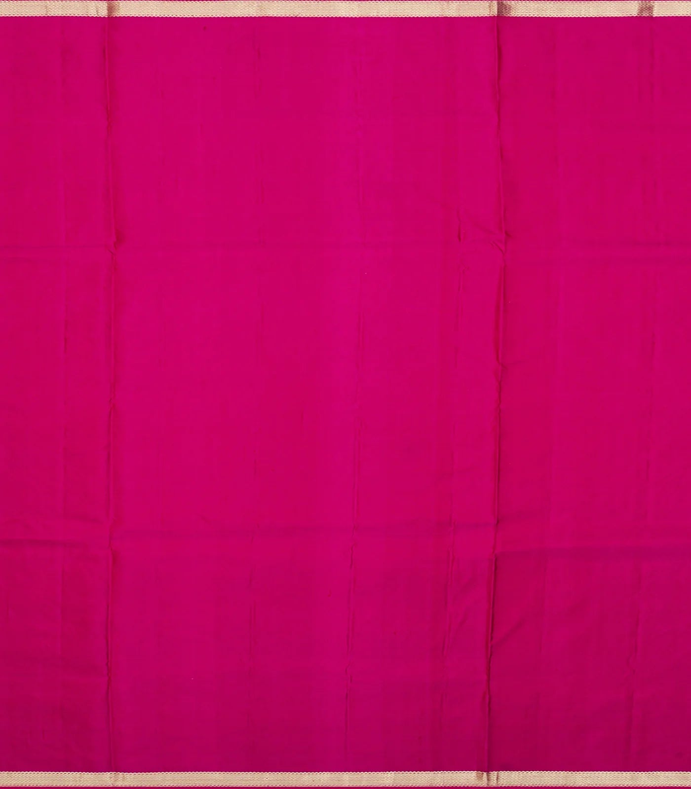 Pink Handloom Soft Silk Saree With Floral Vine Motifs -Pink