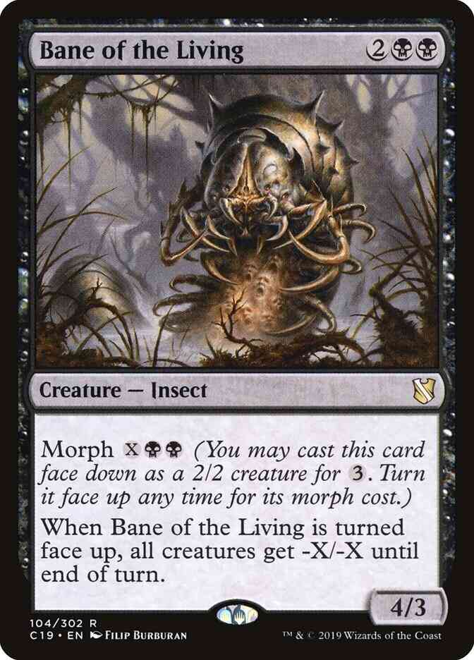 Bane of the Living [104] [Commander 2019] [Non-Foil]