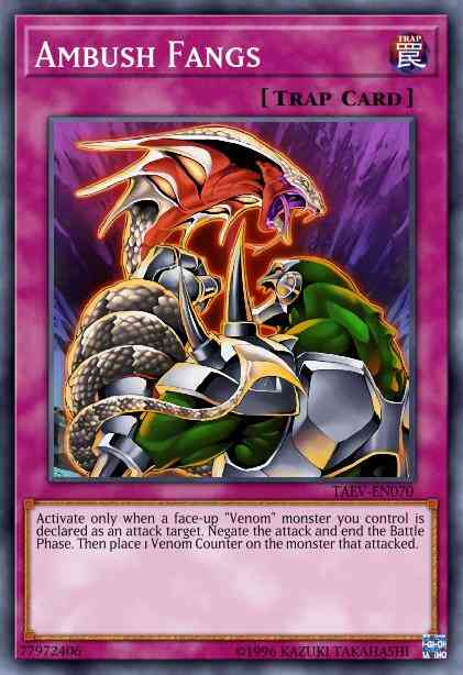 Ambush Fangs - TAEV-EN070 - Common - 1st Edition