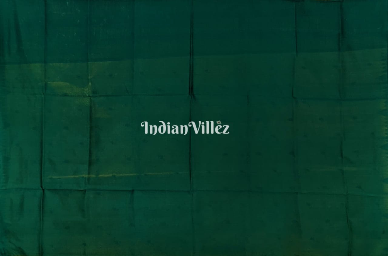 Yellow Sambalpuri Ikat Tussar Silk Saree