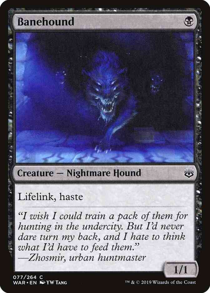 Banehound [77] [War of the Spark] [Non-Foil]