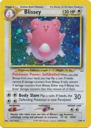 Blissey - 2/64 - Rare - Unlimited [neo3U-2] [Holo]