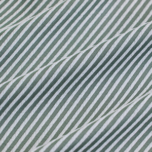 Green Stripes Slim Fit Stretch Shirt