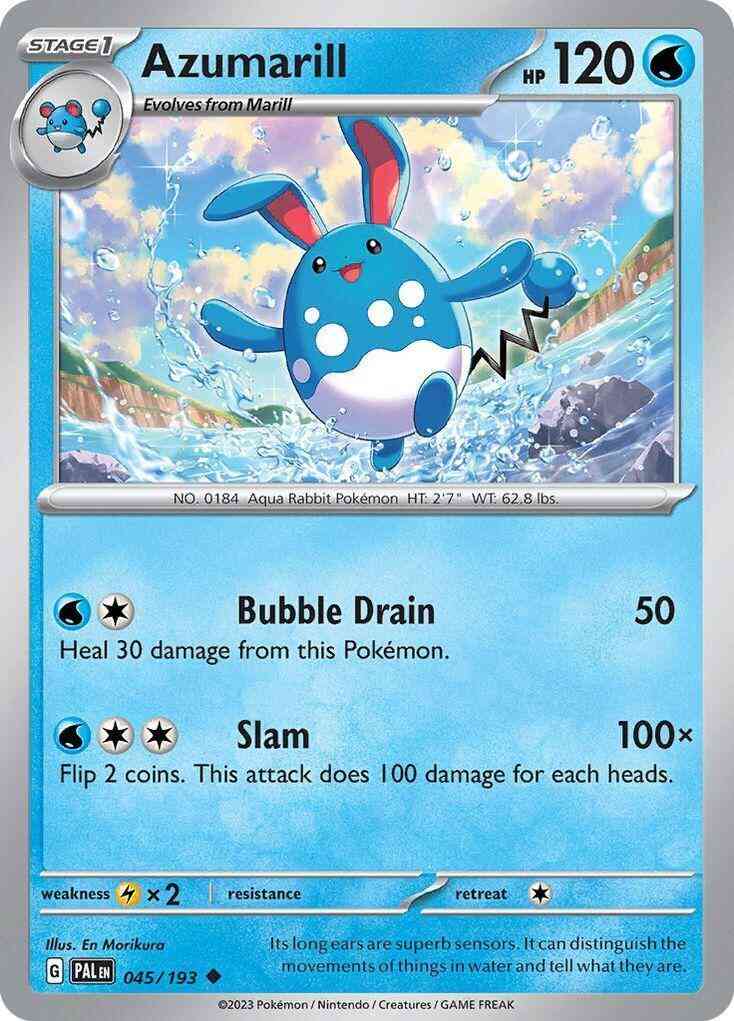 Azumarill - 045/193 - Uncommon [sv02-045] [Non-Holo]