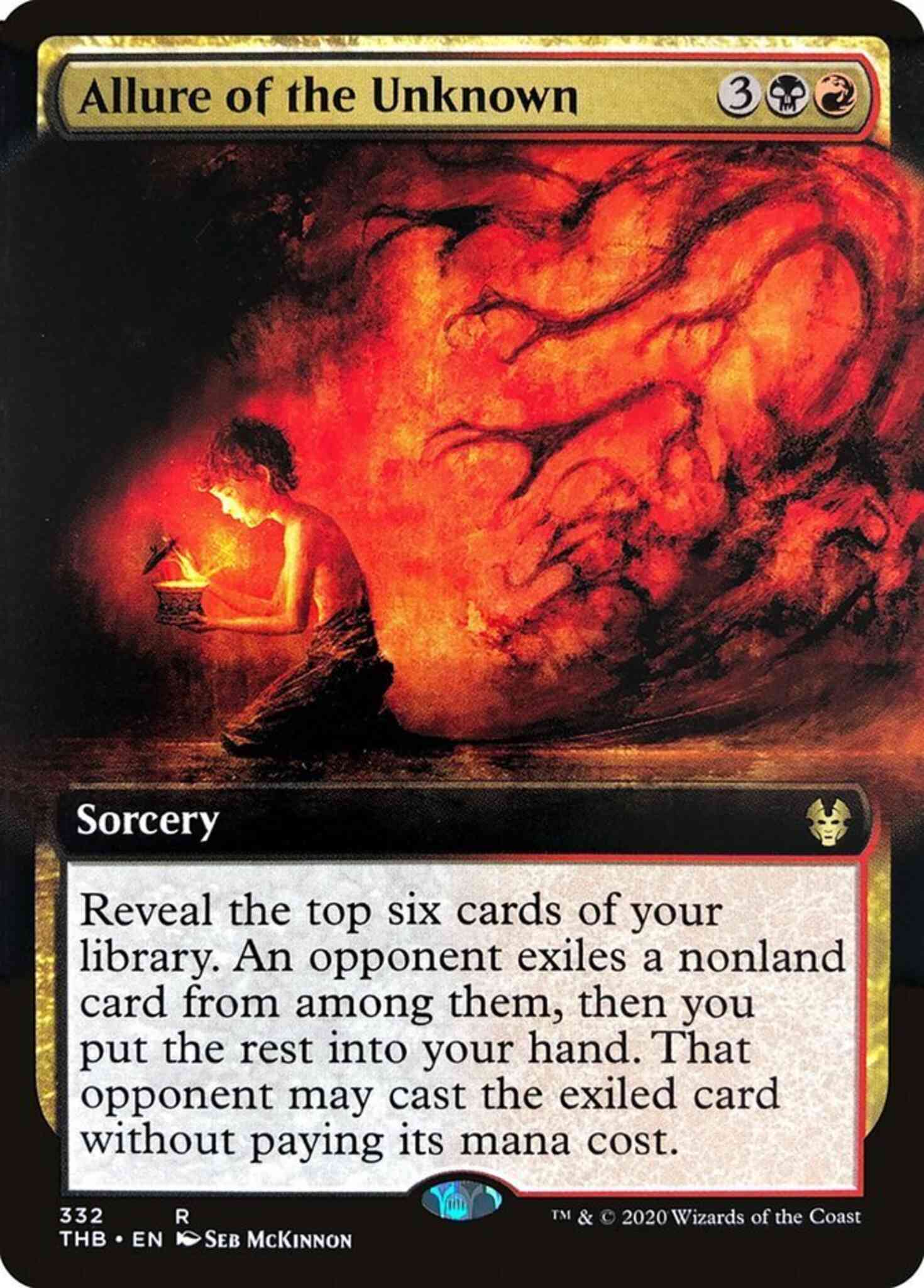 Allure of the Unknown [332] [Extended Art] [Theros Beyond Death] [Non-Foil]
