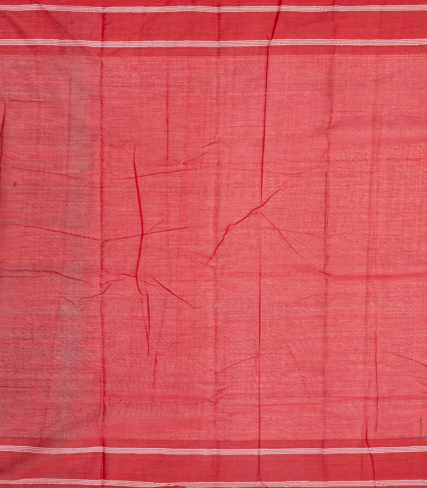 Teal Bengal Cotton Saree With Printed Checks