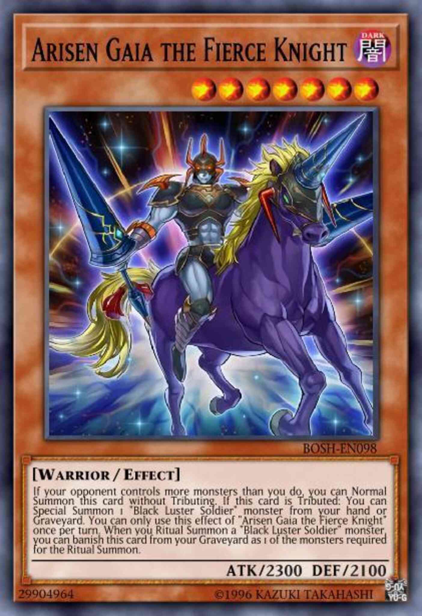 Arisen Gaia the Fierce Knight - MP16-EN238 - Rare - 1st Edition