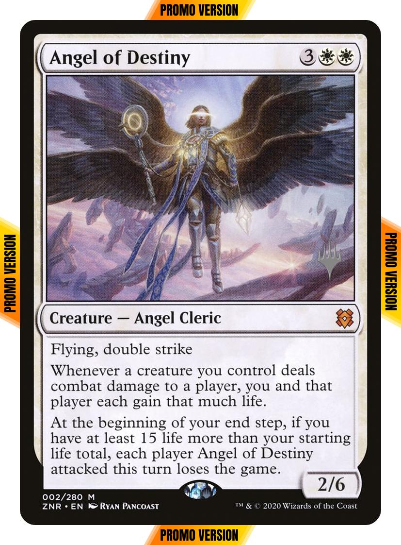 Angel of Destiny [Promo Pack] [2p] [Zendikar Rising Promos] [Non-Foil]