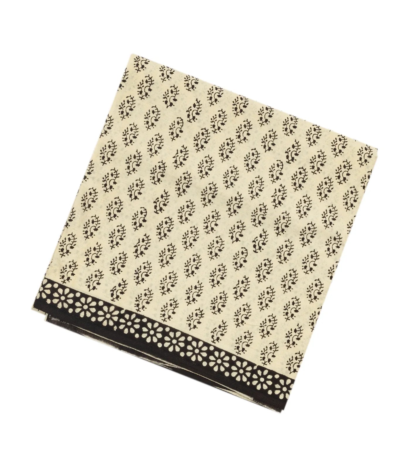 Taupe Woven Jaipur Cotton Saree Printed With Mango Motifs
