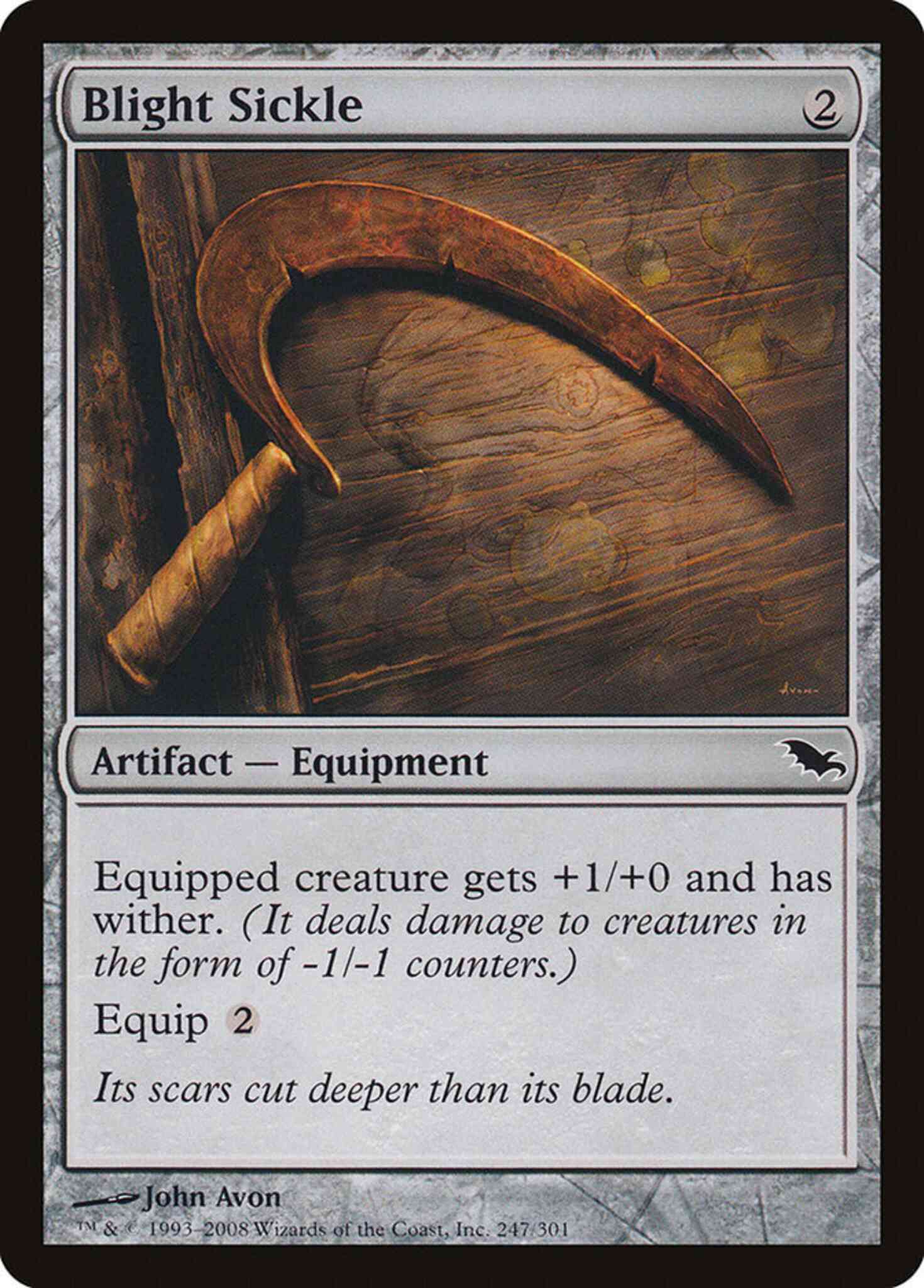 Blight Sickle [247] [Shadowmoor] [Non-Foil]