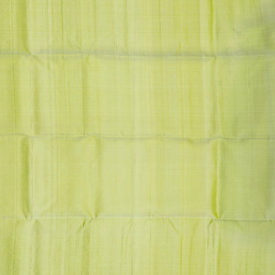 Mint Green Handloom Soft Silk Saree With Spiral Buttas