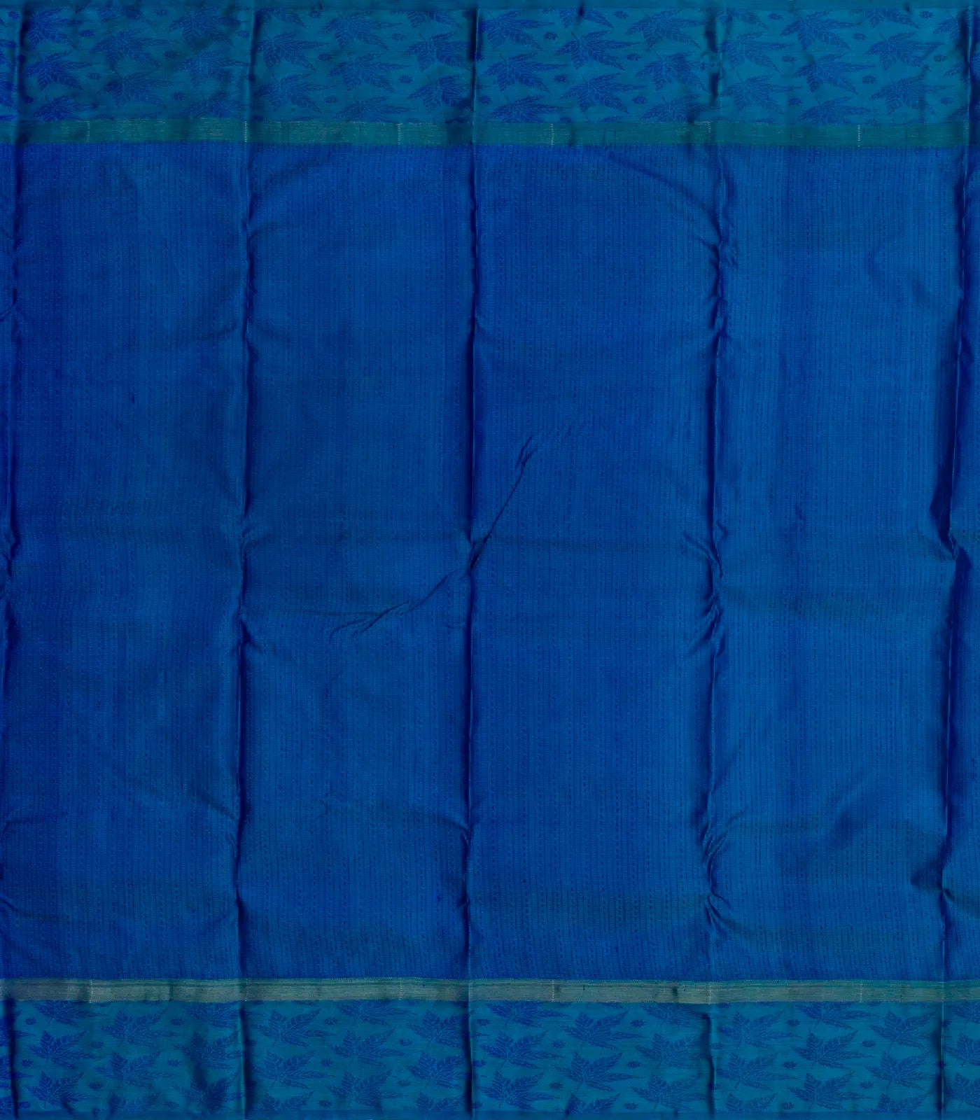 Purple Silk Saree With Checks & Buttas