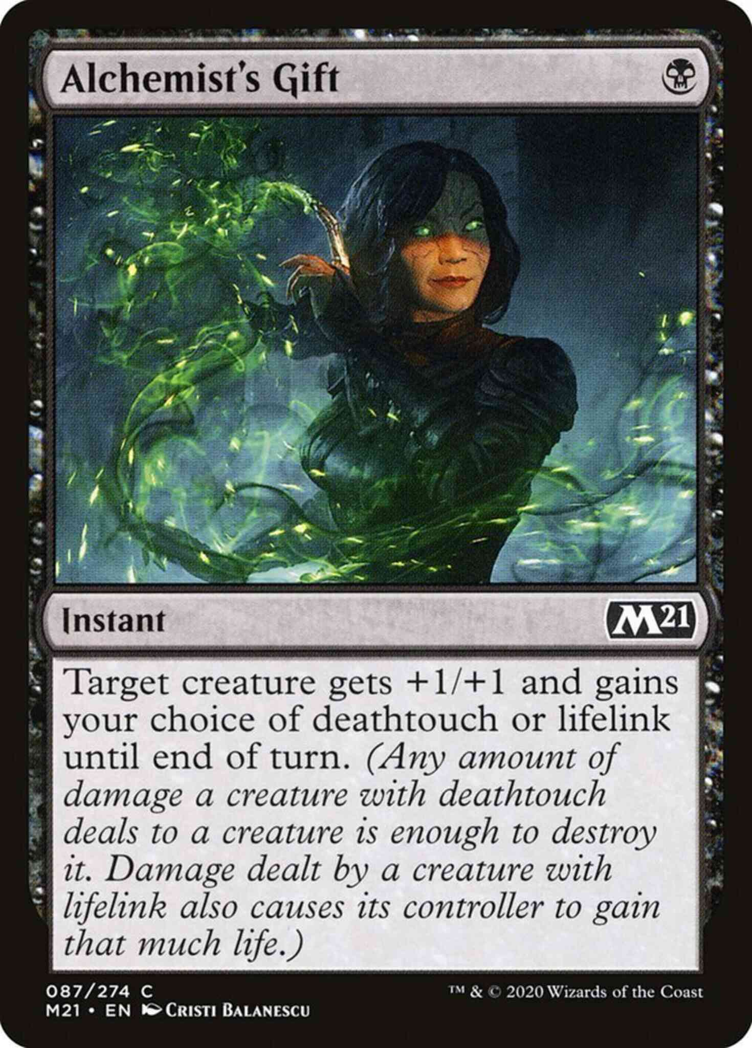 Alchemist's Gift [87] [Core Set 2021] [Non-Foil]