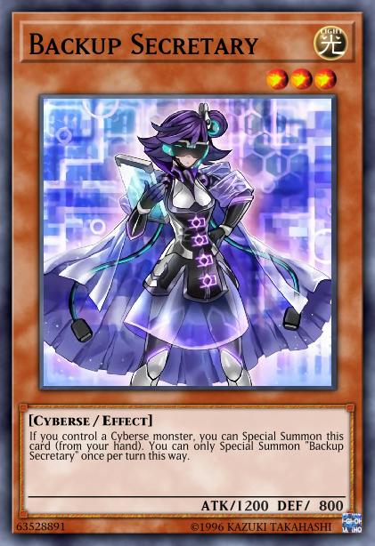Backup Secretary - MP18-EN031 - Common - 1st Edition