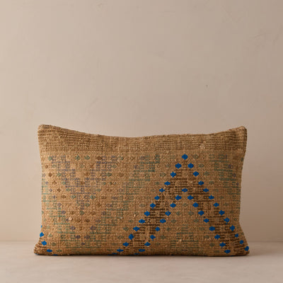 Vintage Lumbar Pillow No. 358, 16" x 24"