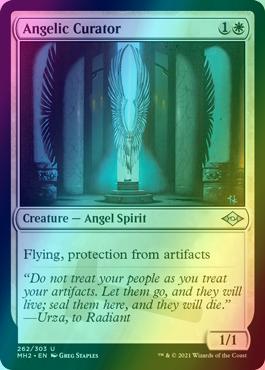 Angelic Curator [262] [Modern Horizons 2] [Etched Foil]