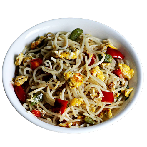 EGG HAKKA NOODLES