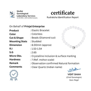 Spatik Diamond Cut Beads Bracelet
