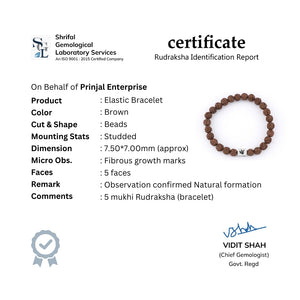 Rudraksha Beads Bracelet