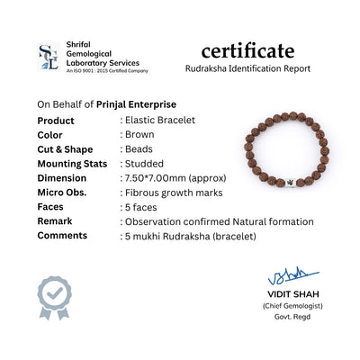 Rudraksha Beads Bracelet