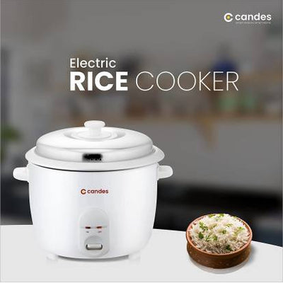 Aroma Easy Cook Electric Rice Cooker with Steaming Feature  (1.8 L, White) (B2B)
