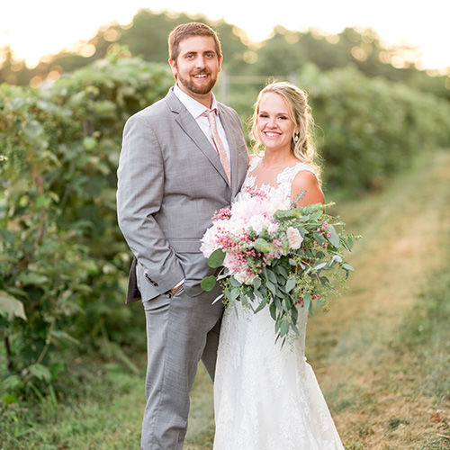 Elegant New England Vineyard Wedding