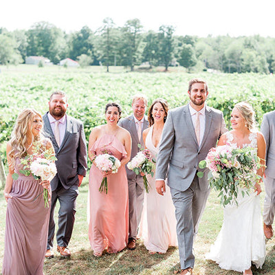 Elegant New England Vineyard Wedding
