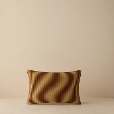 Striped Velvet Pillow by Sarah Sherman Samuel