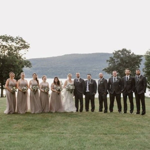 Mauve and Lace Vintage Wedding