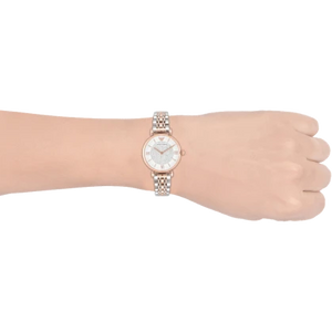 Emporio Armani Retro White Dial Women 39mm