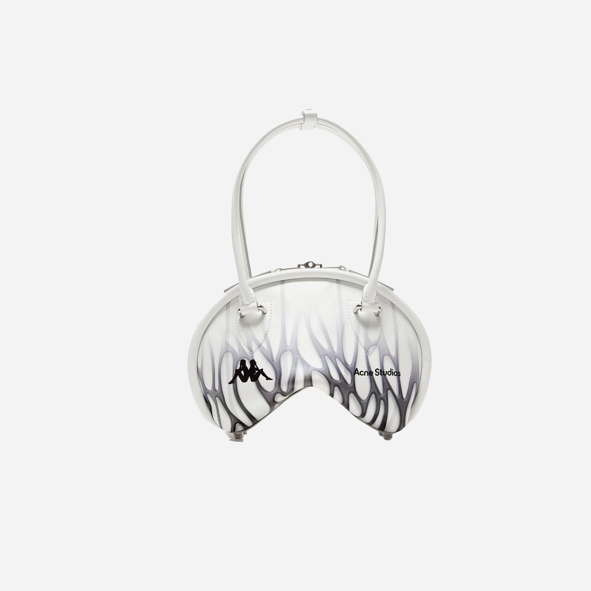 Acne Studios X Kappa Bowlina Mini Shoulder Bag White