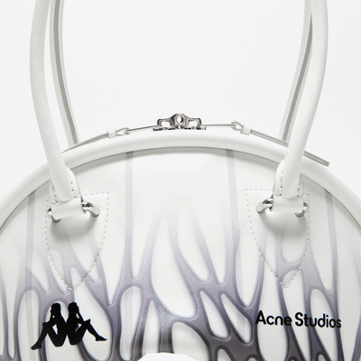 Acne Studios X Kappa Bowlina Mini Shoulder Bag White