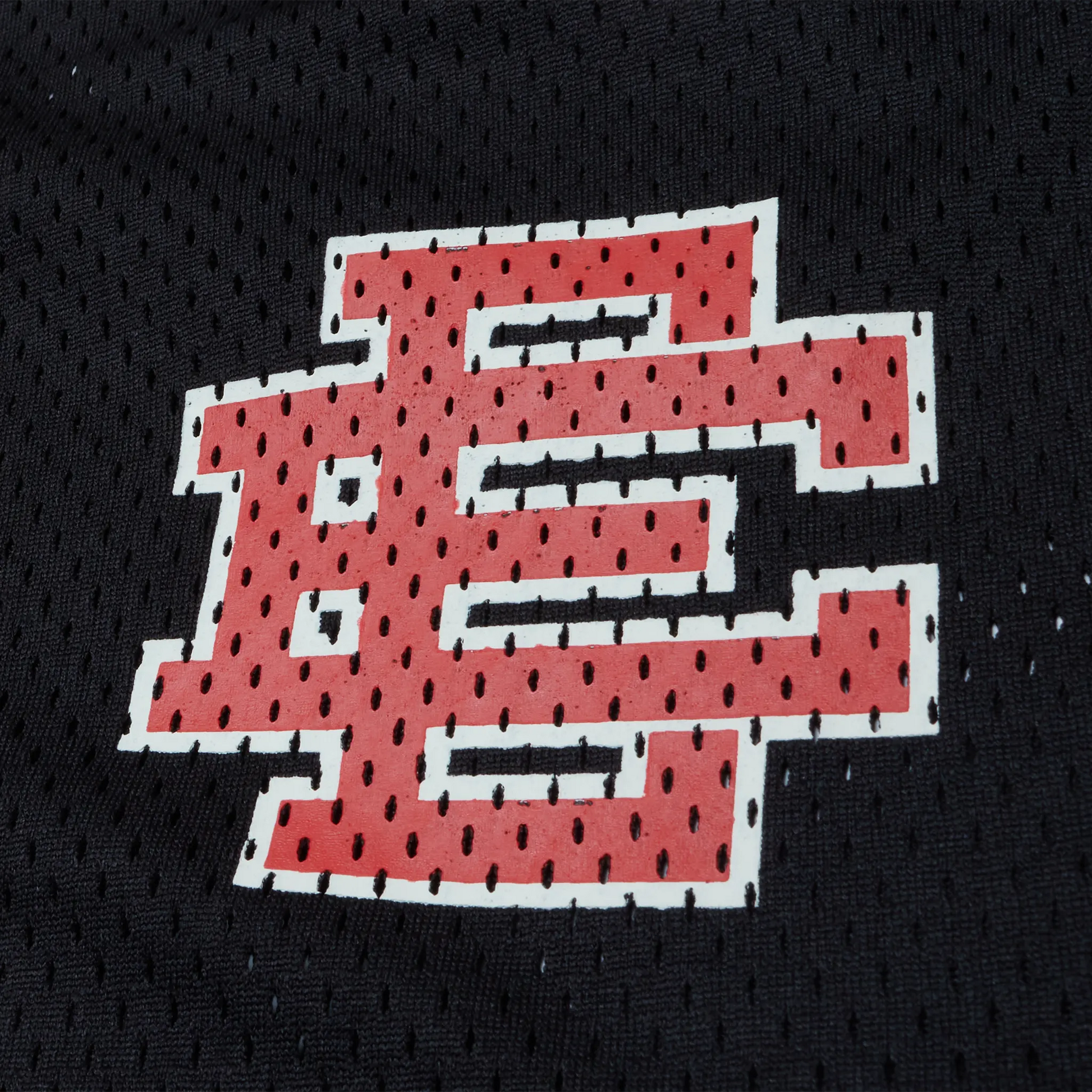 Eric Emanuel EE Basic Black Red Shorts