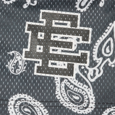 Eric Emanuel EE Basic Black Bandana Shorts