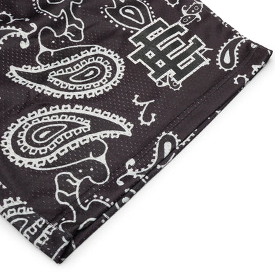 Eric Emanuel EE Basic Black Paisley Shorts