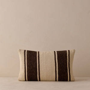 Vintage Lumbar Pillow No. 348, 12" x 20"