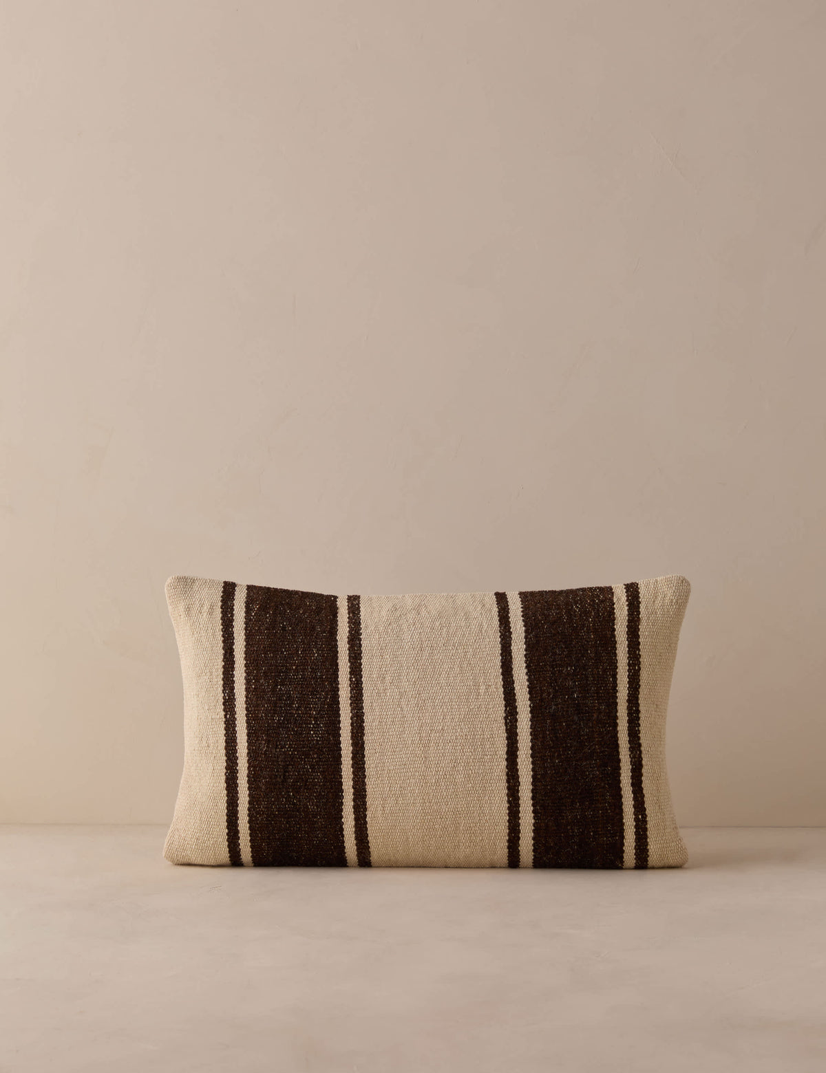 Vintage Lumbar Pillow No. 348, 12" x 20"