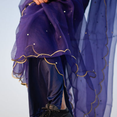 Evening Blue Fins (UNDERSKIRT)