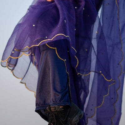 Evening Blue Fins (UNDERSKIRT)