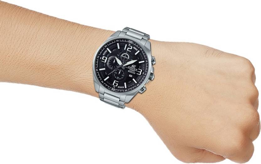 Casio Edifice  Black Dial Men 57.2mm
