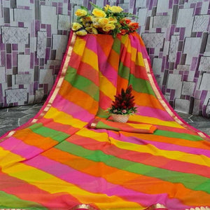 Exceptional Multicolor Coloured Casual Wear Printed Georgette Saree