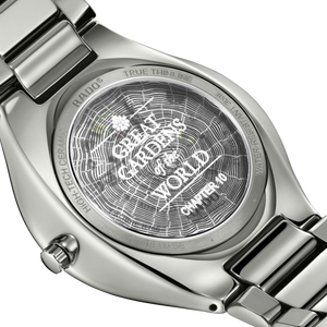 Rado True Round Thinline X Great Gardens of the World Rhodium, Rose Gold Dial Unisex 40mm