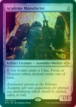 Academy Manufactor [219] [Modern Horizons 2] [Foil]