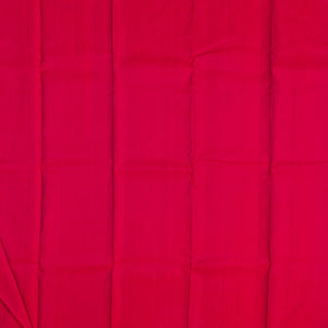 Magenta Handloom Kanchipuram Silk Saree With Deer Buttas