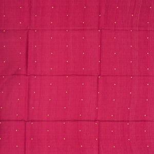 Pink Handwoven Tussar Silk Saree With Printed Chevron Motifs